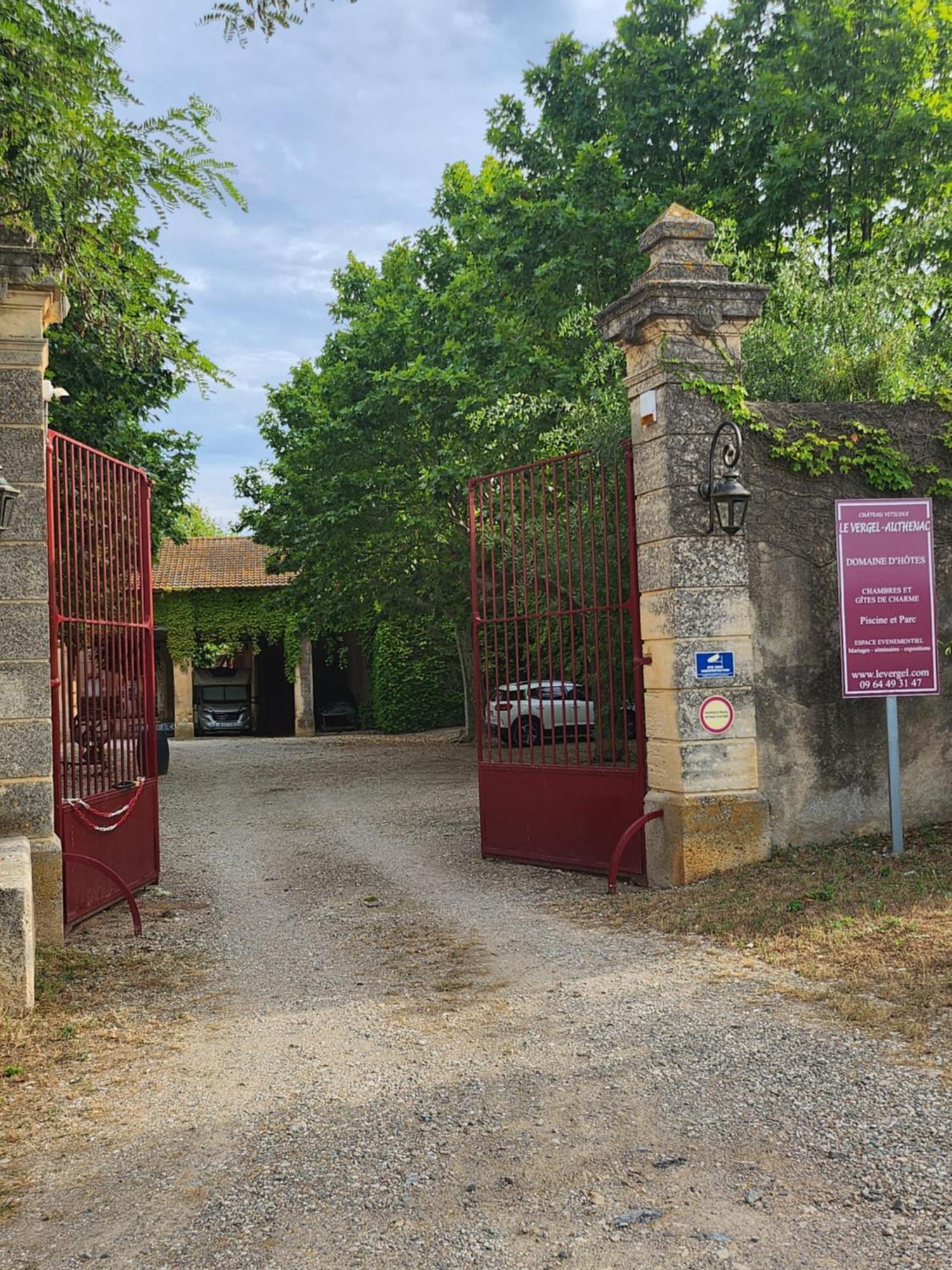 Chateau Le Vergel Authenac Ginestas Екстер'єр фото